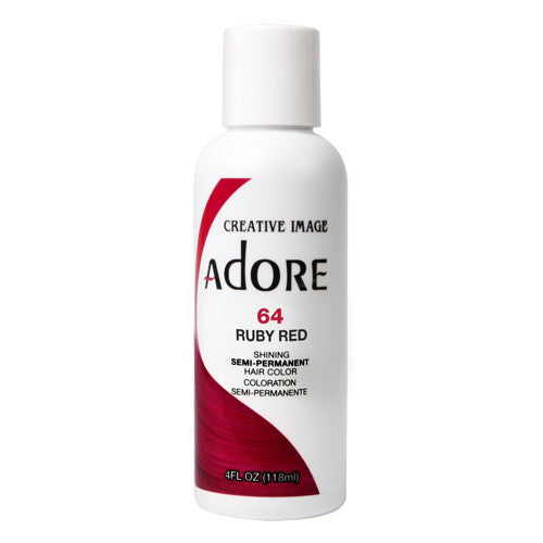 Adore Semi-Permanent Haircolor #064 Ruby Red, 4 Oz